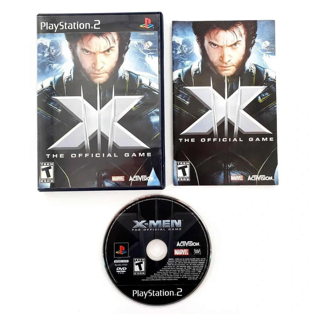 X-Men: The Official Game (Sony PlayStation 2, 2006) Complete Tested & Works
